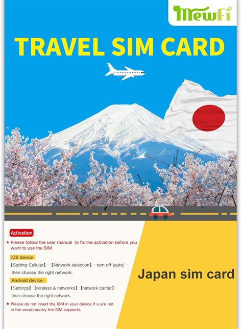 Japan Sim Card Japan Travel Sim Card In Prepaid Sim Card