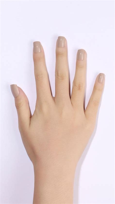 Nude Beige Nail Art Fall Nail Lnspo Quickies Press On Nails Beige Nails Diy Nails