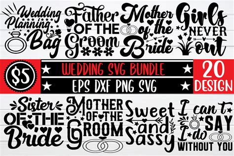 Wedding Svg Bundle Bundle · Creative Fabrica