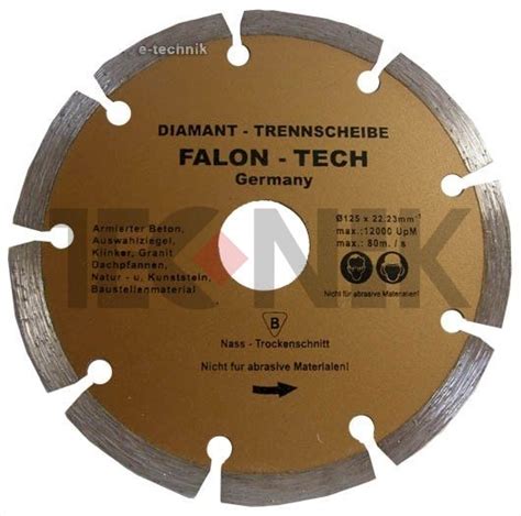 Tarcza Diamentowa X Mm Segment Falontech