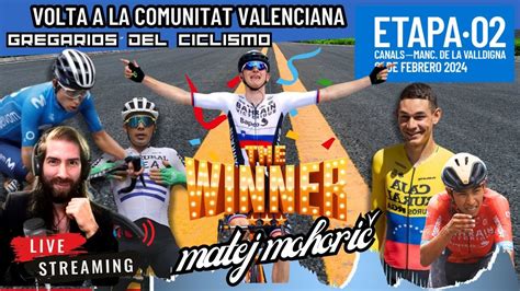 En Vivo Etapa Vuelta A La Comunidad Valenciana Ciclismo Rubio