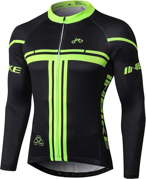 Inbike Maillot Ciclismo Bicicleta De Manga Larga Para Hombre Camiseta