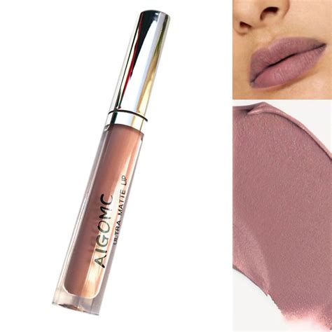 Aigomc Cosméticos Não Assalto À Mão Armada Matte Lip Gloss Creme