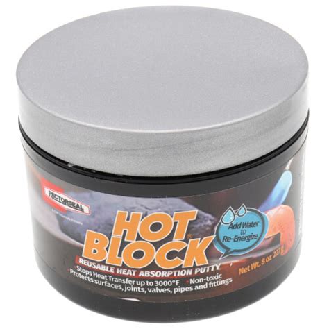 83561 Rectorseal 83561 Hot Block Heat Absorption Putty 8 Oz