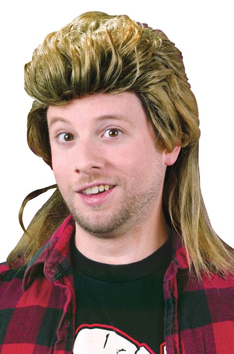 1980 S Mullet Halloween Costume Wig Ebay