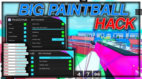 El Mejor Script Big Paintball Hack Aimbot Roblox Pastebin