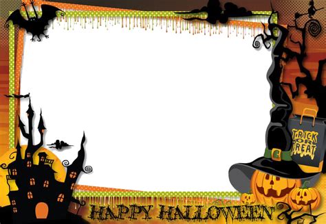 Halloween Border Clipart Transparent HQ PNG Download | FreePNGimg