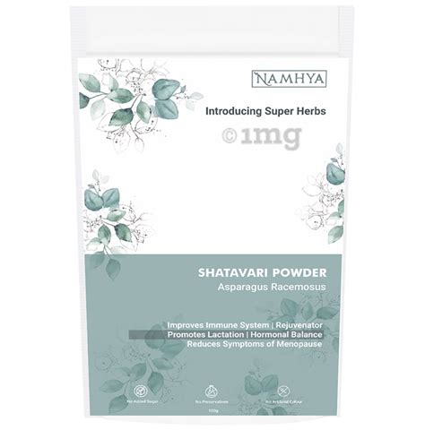 Namhya Shatavari Powder Buy Packet Of Gm Powder At Best Price In