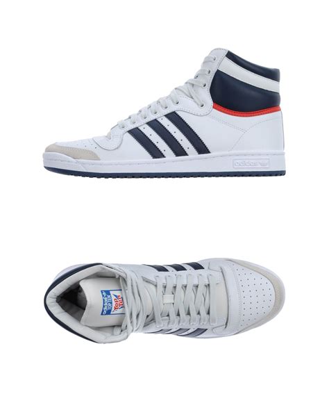 Lyst - Adidas Originals High-tops & Trainers in White for Men