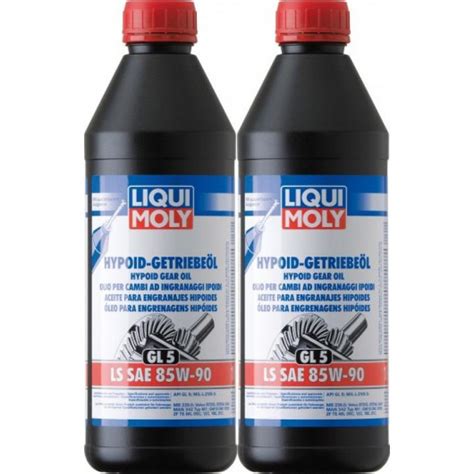 Liqui Moly 1410 Hypoid Getriebeöl GL 5 LS SAE 85W 90 2x 1l 2 Liter