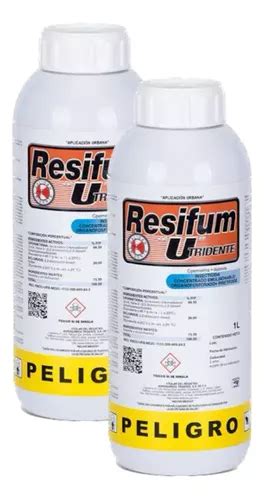 Resifum U Cipermetrina 4 50 Diclorvos 20 2 Piezas De 1 L