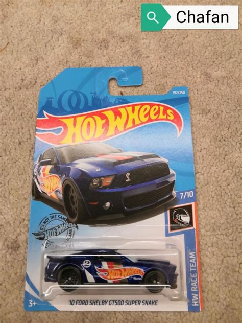 Hot Wheels 10 Ford Shelby GT500 Super Snake Hobbies Toys Toys Games On Carousell