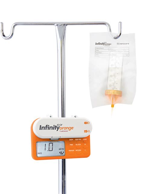 Infinity Orange Small Volume Enteral Feeding Pump Moog Medical