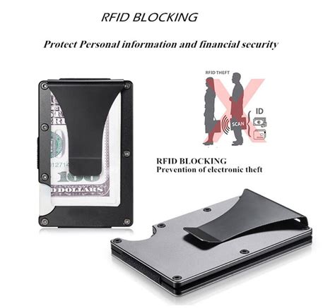 Aluminum Card Holder Rfid Blocking Wallet - lamye