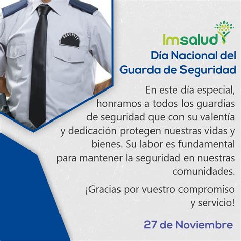 D A Nacional Del Guarda De Seguridad Imsalud