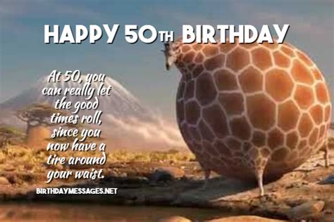 Happy 50th Birthday Wishes