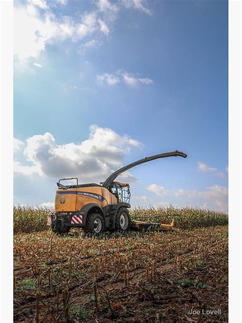 New Holland Forage Harvester Poster For Sale By AgriPhotoUK Redbubble