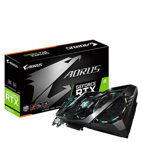 Gigabyte GeForce RTX 2080 Ti Aorus 11GB - GV-N208TAORUS-11GC | CCL ...