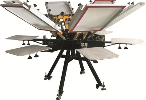 Manual Textile Screen Printing Press, T-Shirt Screen Printing Machine ...