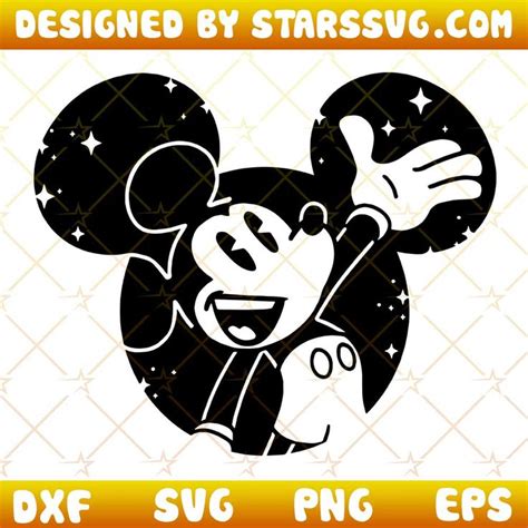 Mickey Mouse Disney Svg, Mickey Ears SVG, Disney Character Ears SVG