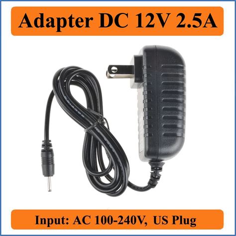 V A Us Plug Ac Dc Adapter Ac V To Dc V Transformers