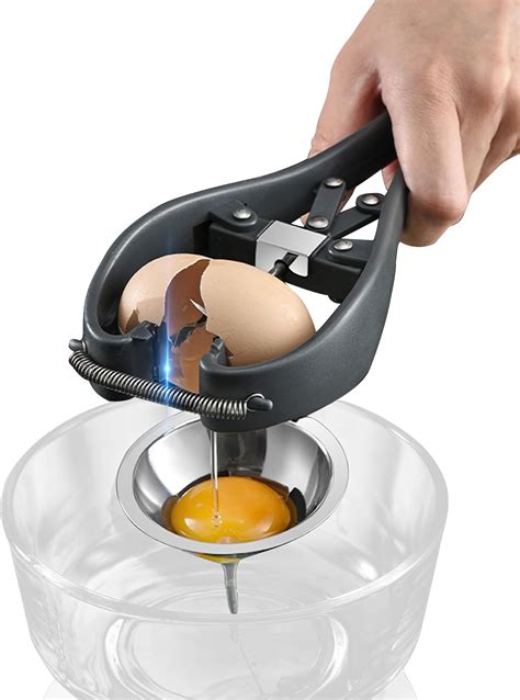 Egg Cracker Stainless Steel Egg Opener Automatic Egg