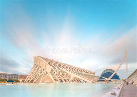 Modern European Architecture Valencia Editorial Image Image Of