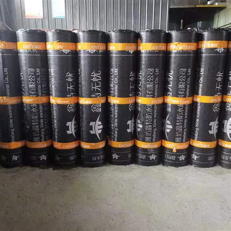 Sbs Self Adhered Waterproof Bitumen Roofing Adhesive Sheet Membrane