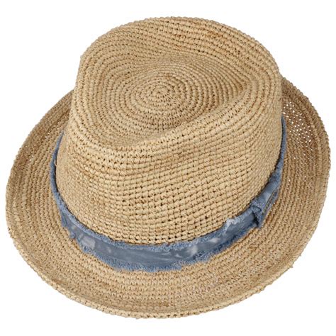 Crochet Raffia Fedora Stråhatt by Stetson 1599 00 kr