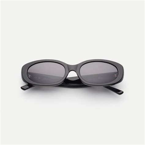 Lu Goldie Evie Sunglasses Black Abicus