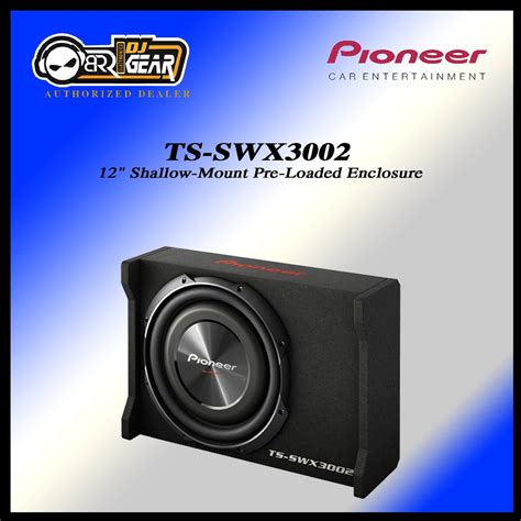 Pioneer Ts Swx Shallow Mount Pre Loaded Enclosure Shopee