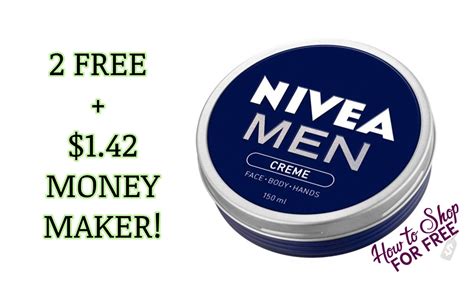 Nivea Men Creme Tin Is A MONEY MAKER 1 3 1 9 How To Shop For Free