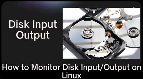 How To Monitor Disk Input Output On Linux Kifarunix