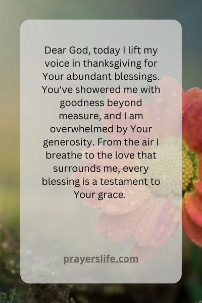 15 Dynamic Gratitude Prayer To God