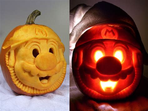 2007 - Mario Pumpkin Carving 2 by PunkBouncer on DeviantArt