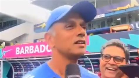 I Am Unemployed From Next Week Any Offers Rahul Dravid Jokes As He