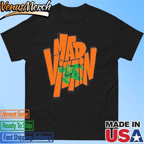 Official Mf Doom All Caps Madvillain Mad Dash Shirt