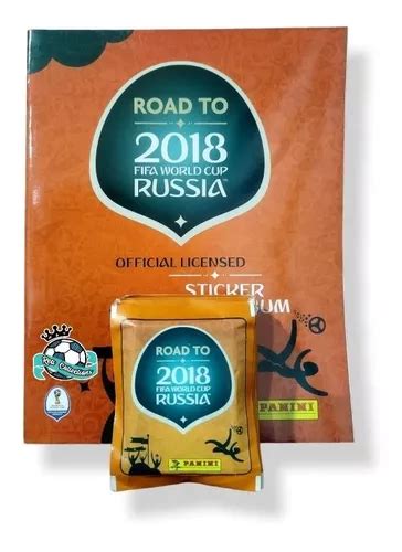 Album 50 Sobres Road To Rusia 2018 250 Estampas Panini