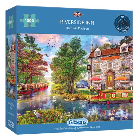 Puzzle Gibsons Riverside Inn Piezas Puzzles Magin