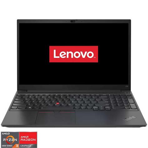 Laptop Lenovo V15 G2 ALC cu procesor AMD Ryzen 3 5300U, 15.6", Full HD ...