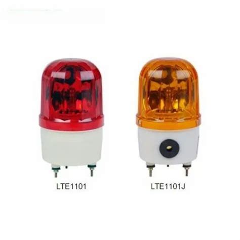 Red LED LTE 1101 Revolving And Warning Light For Industrial At 400