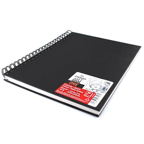 Caderno Sketch Canson Art Book One 100g A4 Espiral 80 Folhas Caderno