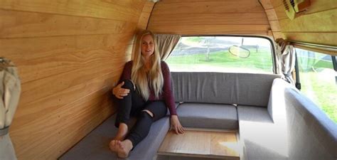 Take a Tour Inside Our DIY Toyota HiAce Camper Van | Simplify