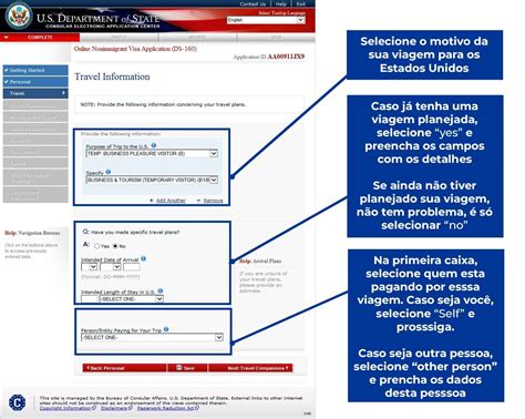 DS 160 Como preencher o formulário da forma correta Faustino Vistos