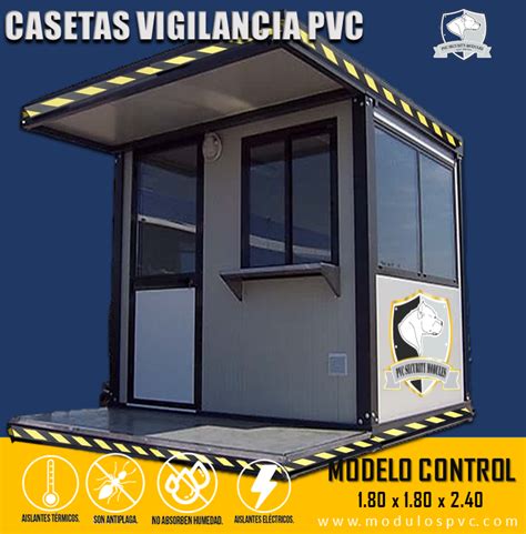 Caseta De Vigilancia De Pvc Modelo Pe Iscola Tecnopvc