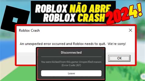 Erro Roblox N O Abre E Roblox Crash Como Resolver Erro Roblox Youtube