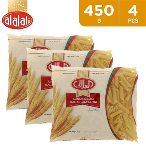 Buy Al Alali Italian Macaroni 4 x 450 g توصيل Taw9eel