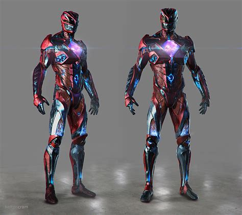 Exclusive Power Rangers Concept Art By Kelton Cram