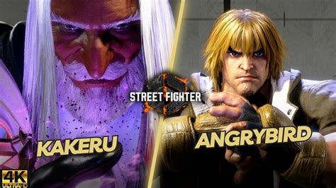 SF6 4K KakeruJPVs AngryBirdKenStreet Fighter 6 YouTube