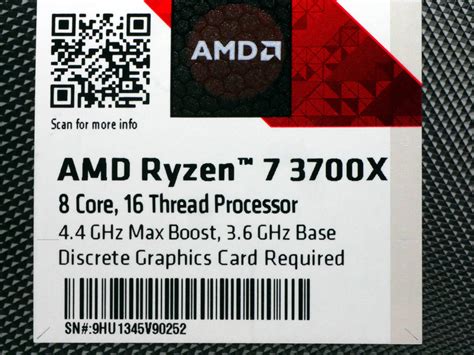 【美品】amd Ryzen 7 3700x（リテールクーラー未使用） 値引 490割引 Swimmainjp